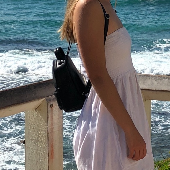 Black Mini Backpack - Picture 5 of 5